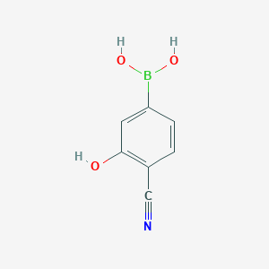 (4-Cyano-3-hydroxyphenyl)boronic acid