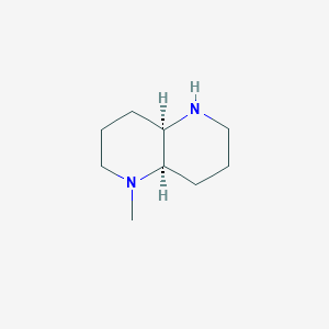 (4aR,8aR)-rel-Decahydro-1-methyl-1,5-naphthyridine