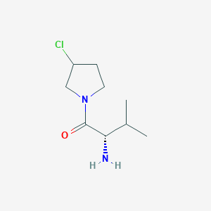 (S)-2-Amino-1-(3-chloro-pyrrolidin-1-yl)-3-methyl-butan-1-one