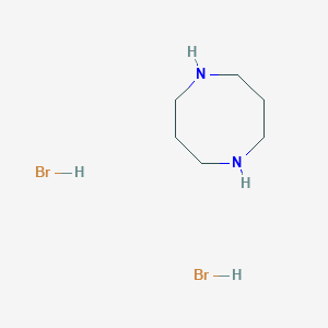 molecular formula C6H16Br2N2 B11752429 1,5-Diazocane dihydrobromide 