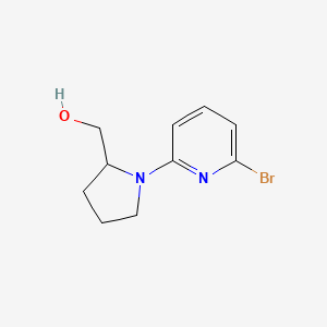 (1-(6-Bromopyridin-2-yl)pyrrolidin-2-yl)methanol