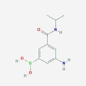 3-Amino-5-(isopropylcarbamoyl)phenylboronic acid