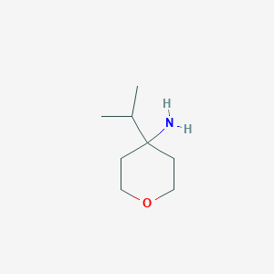 4-Isopropyltetrahydro-2H-pyran-4-amine