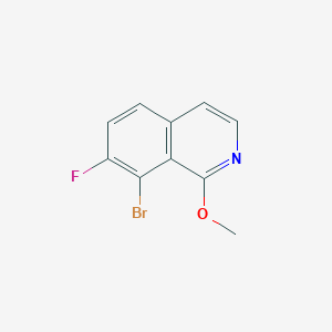 8-Bromo-7-fluoro-1-methoxyisoquinoline