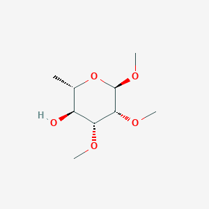 (2S,3S,4R,5R,6R)-4,5,6-trimethoxy-2-methyloxan-3-ol