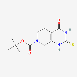 tert-Butyl 4-oxo-2-thioxo-2,3,4,5,6,8-hexahydropyrido[3,4-d]pyrimidine-7(1H)-carboxylate