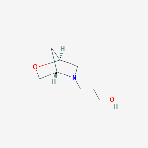 3-[(1S,4S)-2-oxa-5-azabicyclo[2.2.1]heptan-5-yl]propan-1-ol