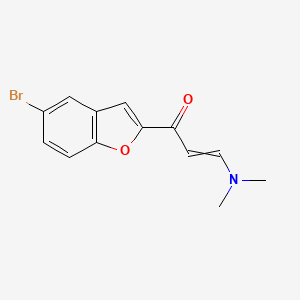 1-(5-bromo-1-benzofuran-2-yl)-3-(dimethylamino)prop-2-en-1-one