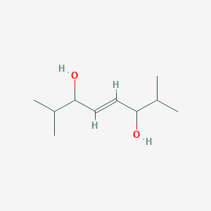 molecular formula C10H20O2 B11752661 (E)-2,7-dimethyloct-4-en-3,6-diol 