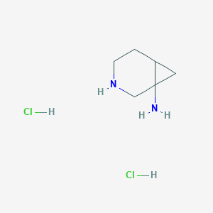 3-Azabicyclo[4.1.0]heptan-1-amine dihydrochloride