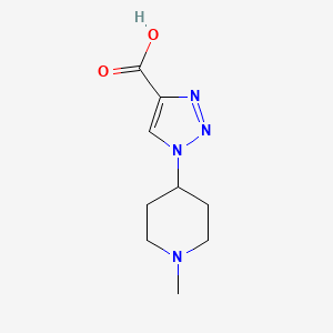 1-(1-Methylpiperidin-4-yl)-1H-1,2,3-triazole-4-carboxylic acid