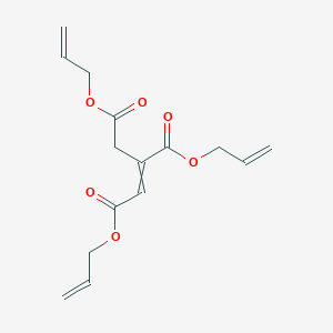 Tris(prop-2-enyl) prop-1-ene-1,2,3-tricarboxylate