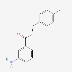 1-(3-Aminophenyl)-3-(4-methylphenyl)prop-2-en-1-one