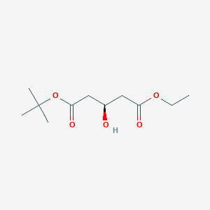 1-Tert-butyl 5-ethyl (3R)-3-hydroxypentanedioate