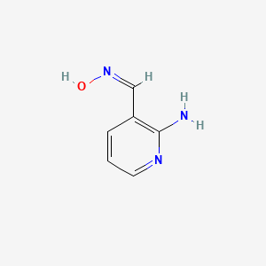 3-[(E)-(hydroxyimino)methyl]pyridin-2-amine