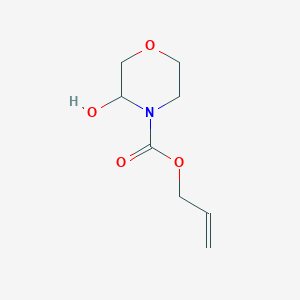 Allyl 3-hydroxymorpholine-4-carboxylate