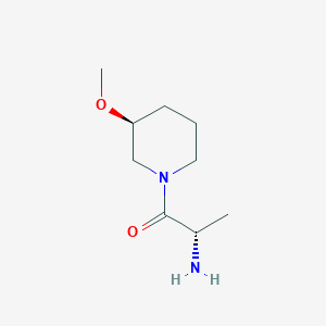 (S)-2-Amino-1-((S)-3-methoxy-piperidin-1-yl)-propan-1-one