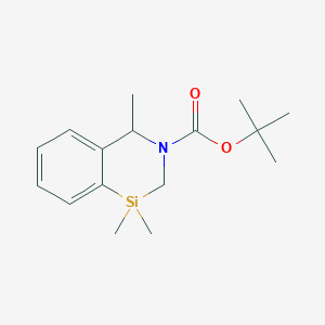 tert-Butyl 1,1,4-trimethyl-1,2-dihydrobenzo[d][1,3]azasiline-3(4H)-carboxylate