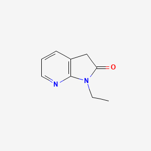 1-Ethyl-1,3-dihydro-2H-pyrrolo[2,3-b]pyridin-2-one