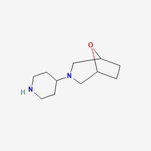 3-(Piperidin-4-yl)-8-oxa-3-azabicyclo[3.2.1]octane