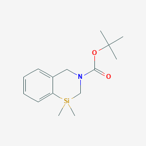 tert-Butyl 1,1-dimethyl-1,2-dihydrobenzo[d][1,3]azasiline-3(4H)-carboxylate