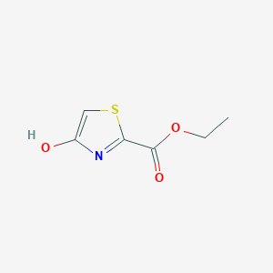 molecular formula C6H7NO3S B11753011 Ethyl 4-hydroxythiazole-2-carboxylate 