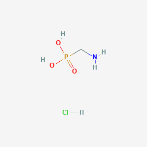 molecular formula CH7ClNO3P B11753036 (Aminomethyl)phosphonic acid hydrochloride 