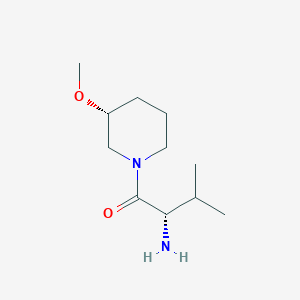 (S)-2-Amino-1-((R)-3-methoxy-piperidin-1-yl)-3-methyl-butan-1-one