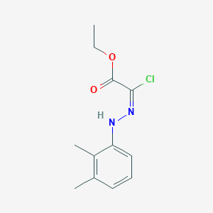 ethyl (2E)-2-chloro-2-[(2,3-dimethylphenyl)hydrazinylidene]acetate