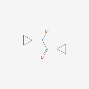 2-Bromo-1,2-dicyclopropylethan-1-one