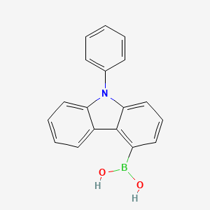 (9-Phenyl-9H-carbazol-4-yl)boronic acid