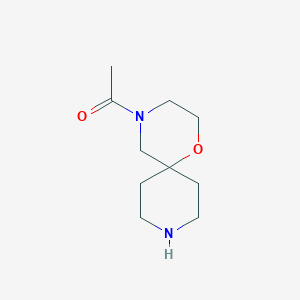 1-(1-Oxa-4,9-diazaspiro[5.5]undecan-4-yl)ethan-1-one