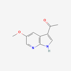 1-(5-Methoxy-1H-pyrrolo[2,3-b]pyridin-3-yl)ethanone