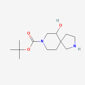 tert-Butyl 6-hydroxy-2,8-diazaspiro[4.5]decane-8-carboxylate