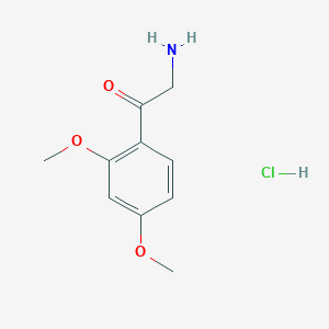 2-Amino-1-(2,4-dimethoxyphenyl)ethanone hydrochloride