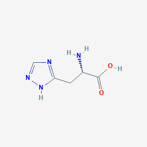 (2S)-2-azanyl-3-(4H-1,2,4-triazol-3-yl)propanoic acid