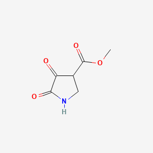 molecular formula C6H7NO4 B1175330 Methyl 4,5-dioxo-3-pyrrolidinecarboxylate 