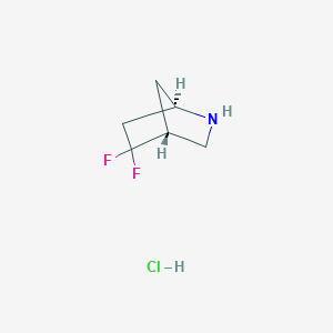 (1R,4R)-5,5-difluoro-2-azabicyclo[2.2.1]heptane hydrochloride