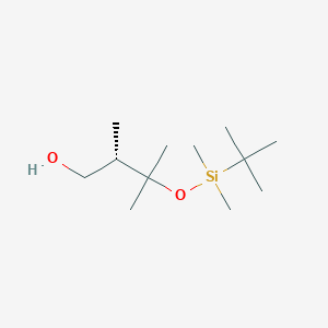 (2S)-3-(tert-butyl(Dimethyl)silyl)oxy-2,3-dimethyl-butan-1-ol