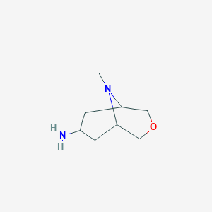 9-Methyl-3-oxa-9-azabicyclo[3.3.1]nonan-7-amine