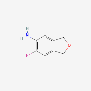 6-Fluoro-1,3-dihydroisobenzofuran-5-amine