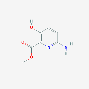 B117535 Methyl 6-amino-3-hydroxypicolinate CAS No. 152824-35-6
