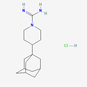 4-(Adamantan-1-yl)piperidine-1-carboximidamide hydrochloride