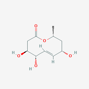 molecular formula C10H16O5 B11753574 Decarestrictine D 