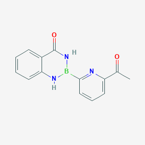 2-(6-Acetylpyridin-2-yl)-2,3-dihydrobenzo[d][1,3,2]diazaborinin-4(1H)-one