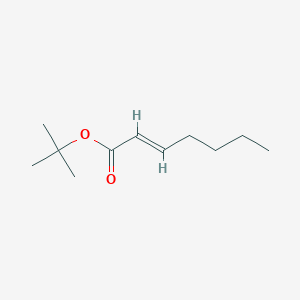 molecular formula C11H20O2 B11753598 (E)-tert-Butyl hept-2-enoate CAS No. 129488-82-0