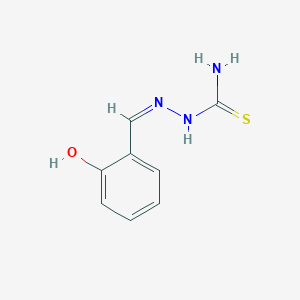 molecular formula C8H9N3OS B11753600 2-Hydroxybenzaldehyde thiosemicarbazone 