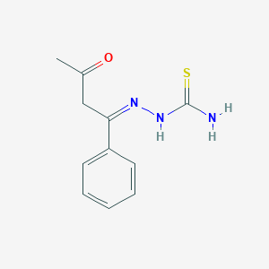 [(E)-(3-oxo-1-phenylbutylidene)amino]thiourea