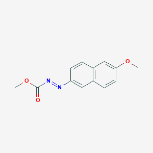 methyl (E)-2-(6-methoxynaphthalen-2-yl)diazene-1-carboxylate