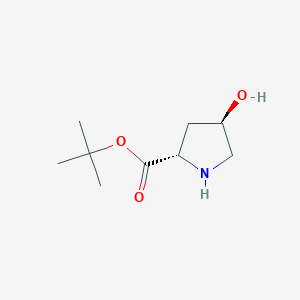 (2S,4R)-tert-Butyl 4-hydroxypyrrolidine-2-carboxylate